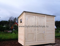 Хозблок с душем и туалетом 3х1.5